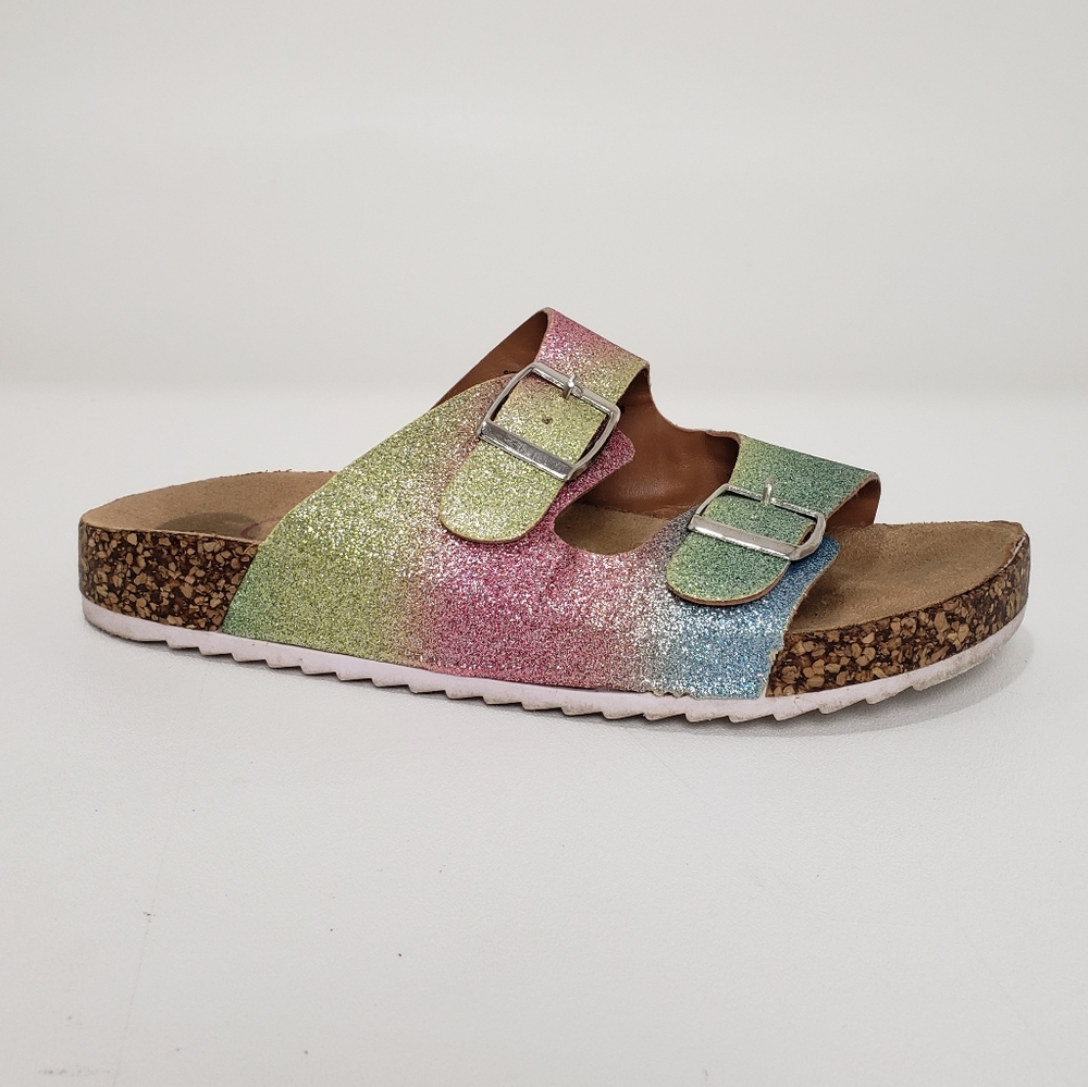 Colorful Glitter Kids Sandals!